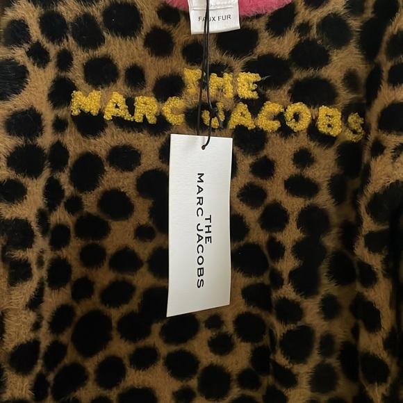 The Marc Jacobs Kids NWT toddler girl size 5 faux fur cheetah print dress. - Picture 5 of 9
